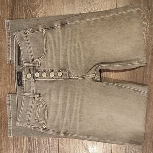 ❤️ BANANA REPUBLIC HIGH RISE SLIM JEANS - EXPOSED BUTTON FLY, 2 (26)